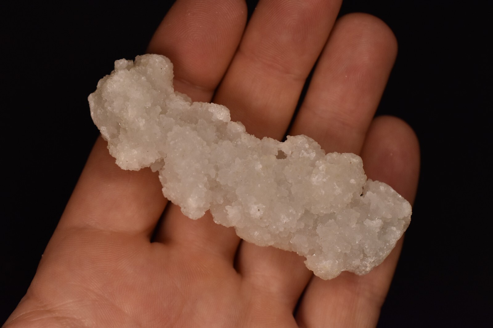 *DRUZY QUARTZ STALAGMITE* 8cm 58.6g Crystal Cluster Natural Spirit Quartz