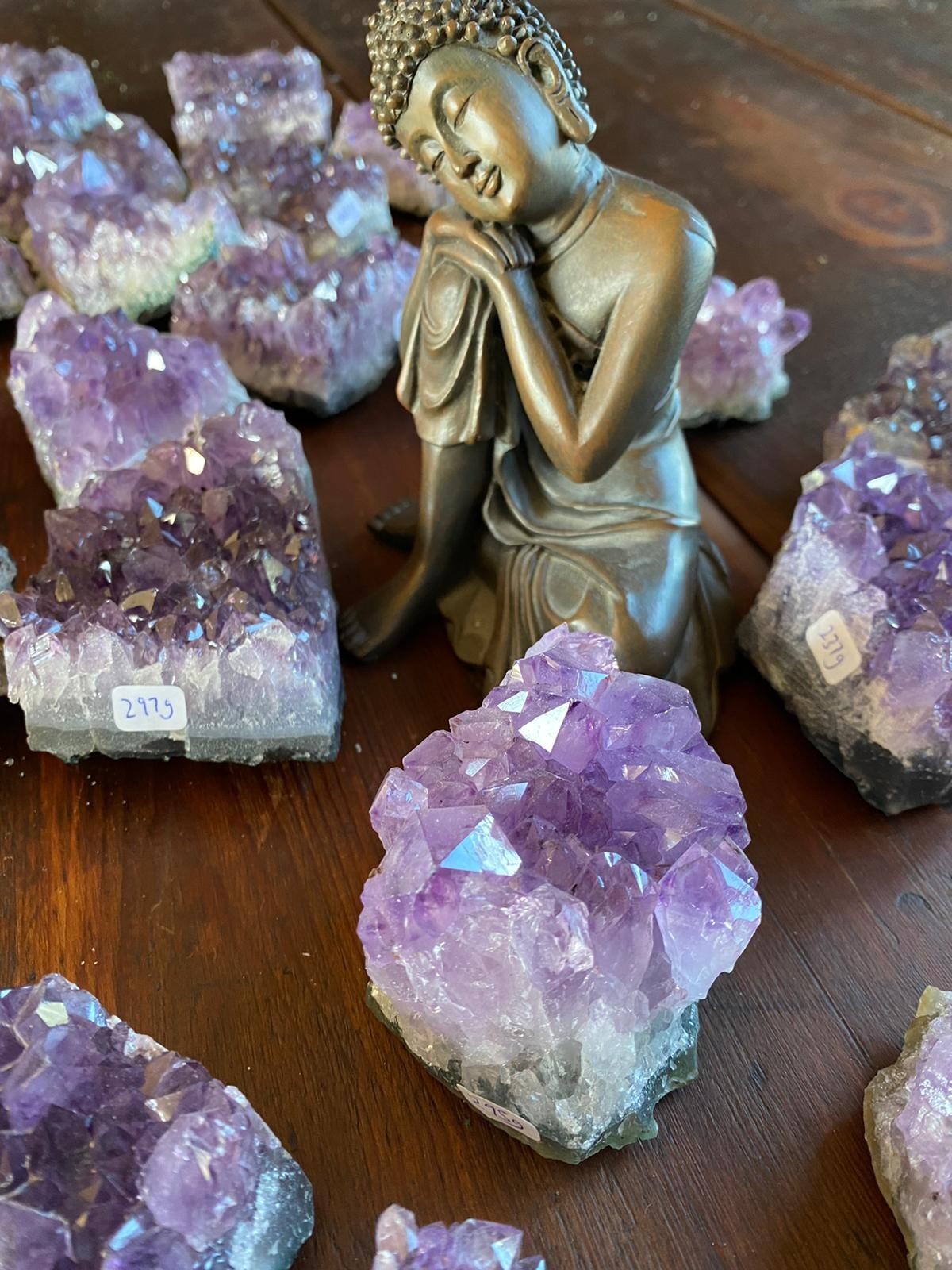 Premium High Grade Amethyst Druzy Cluster Pieces 200g to 300g approx. 10-12cm