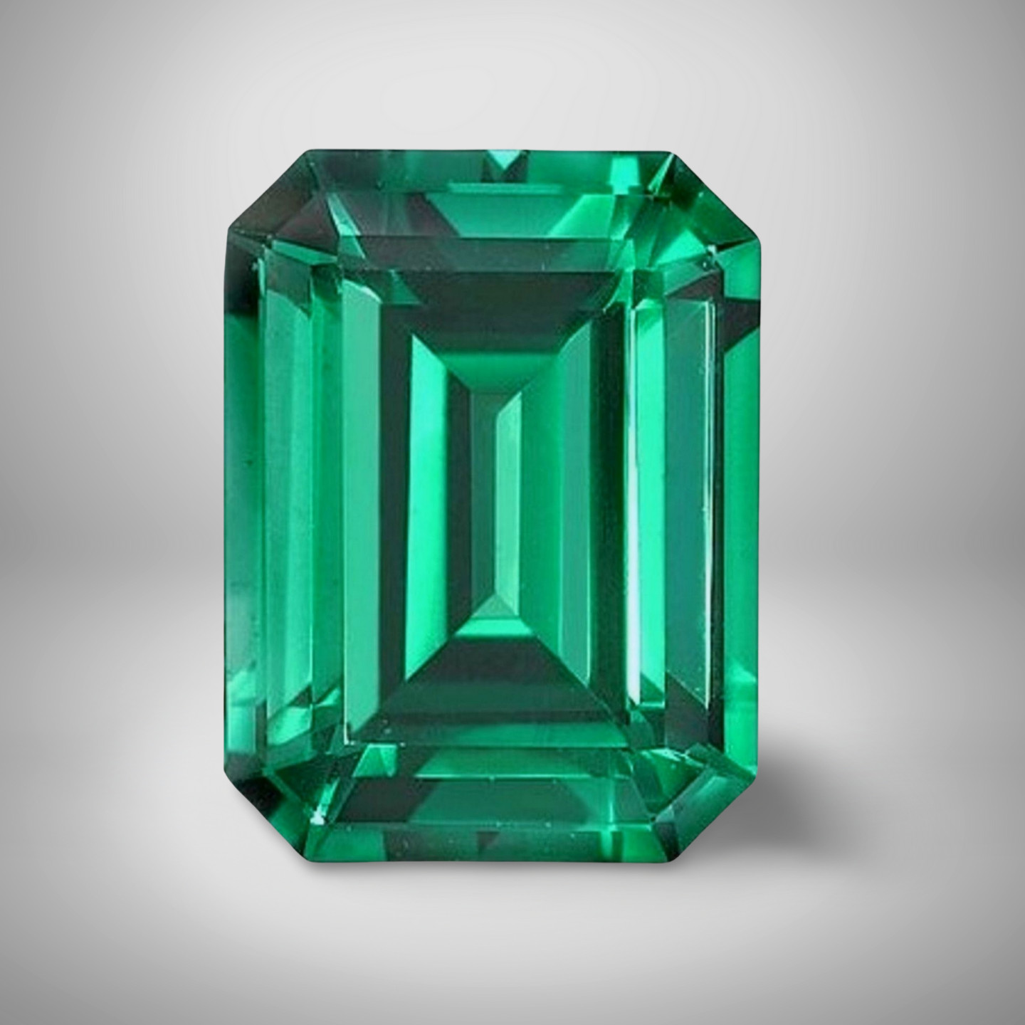 Emerald Octagon Cut Gemstone 5 Cts – 12×10 mm VVS Precious Jewelry Gem