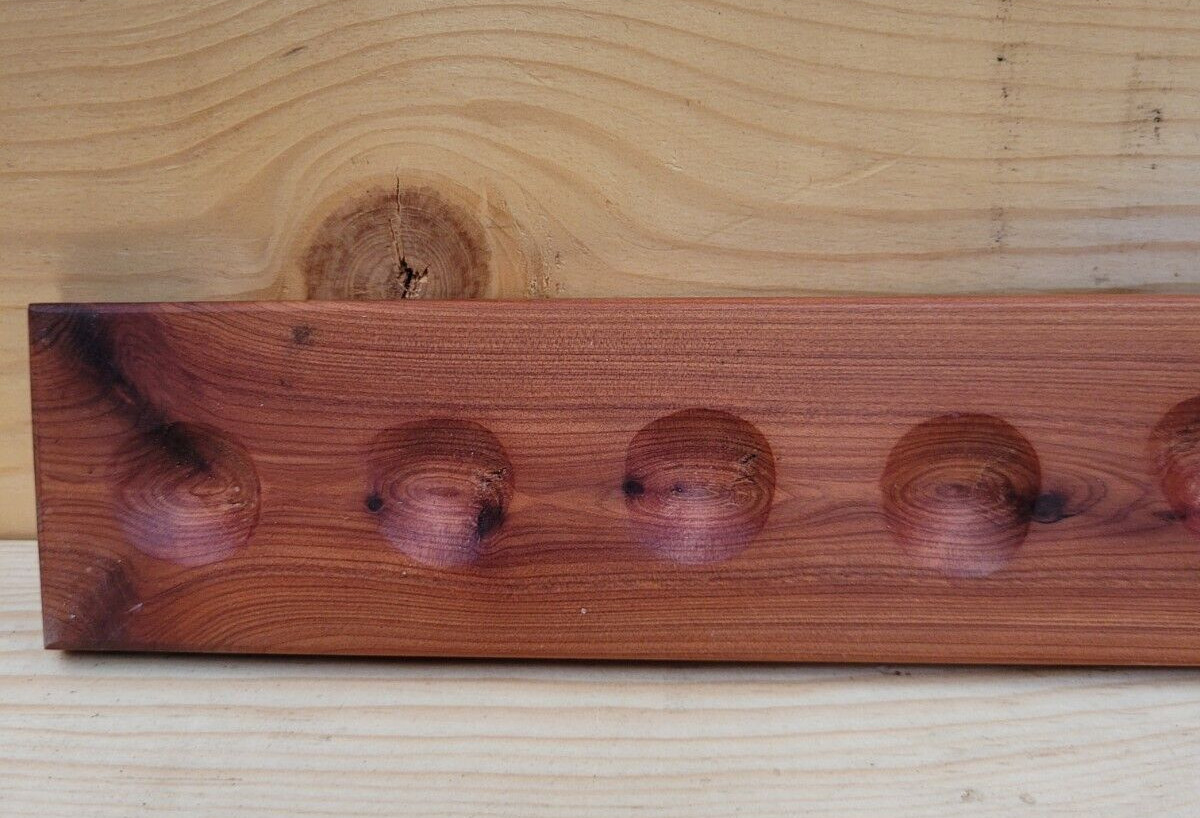 Handmade Wood Base/7 Chakra SquareTumbled Stones/Crystals Set/Pouch/ArtistSigned