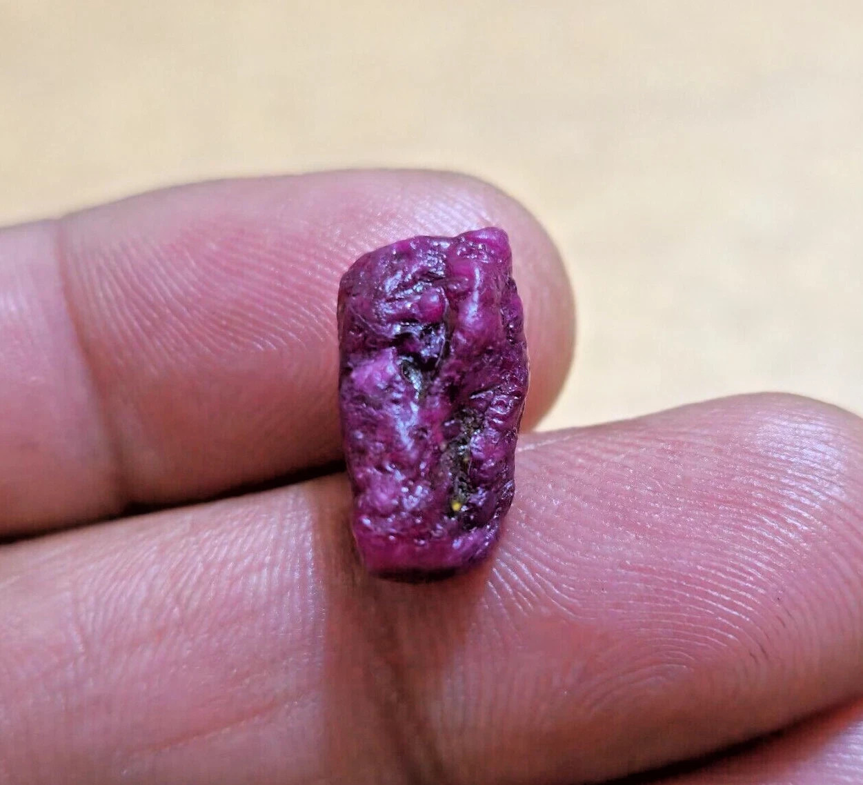Attractive African Red Ruby 12.45 Crt Raw 17x9x8 MM Red Ruby Rough Gemstone
