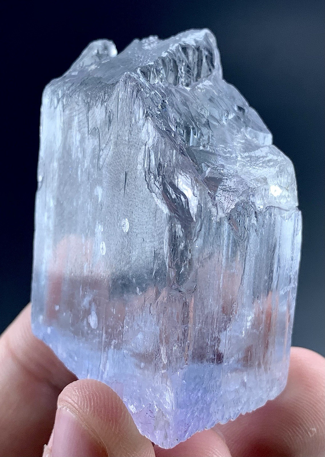 350 Carat Natural Pink Kunzite Crystal Specimen From Afghanistan