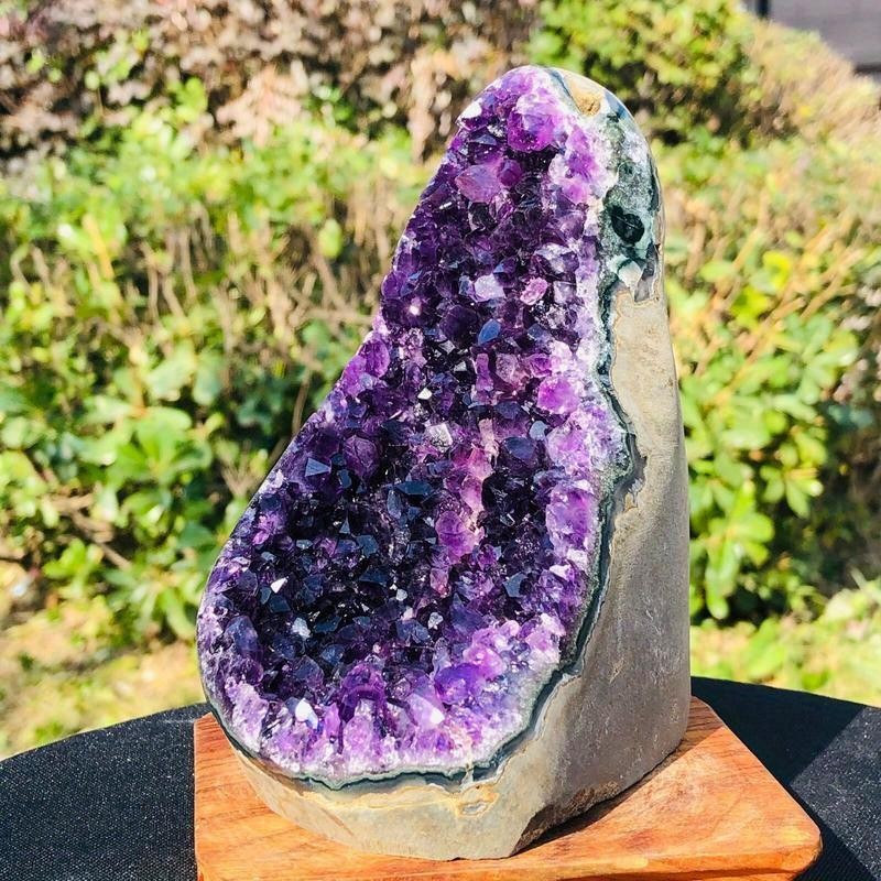Natural Amethyst Rough Stone Crystal Cluster Gemstone Home Decor Gift