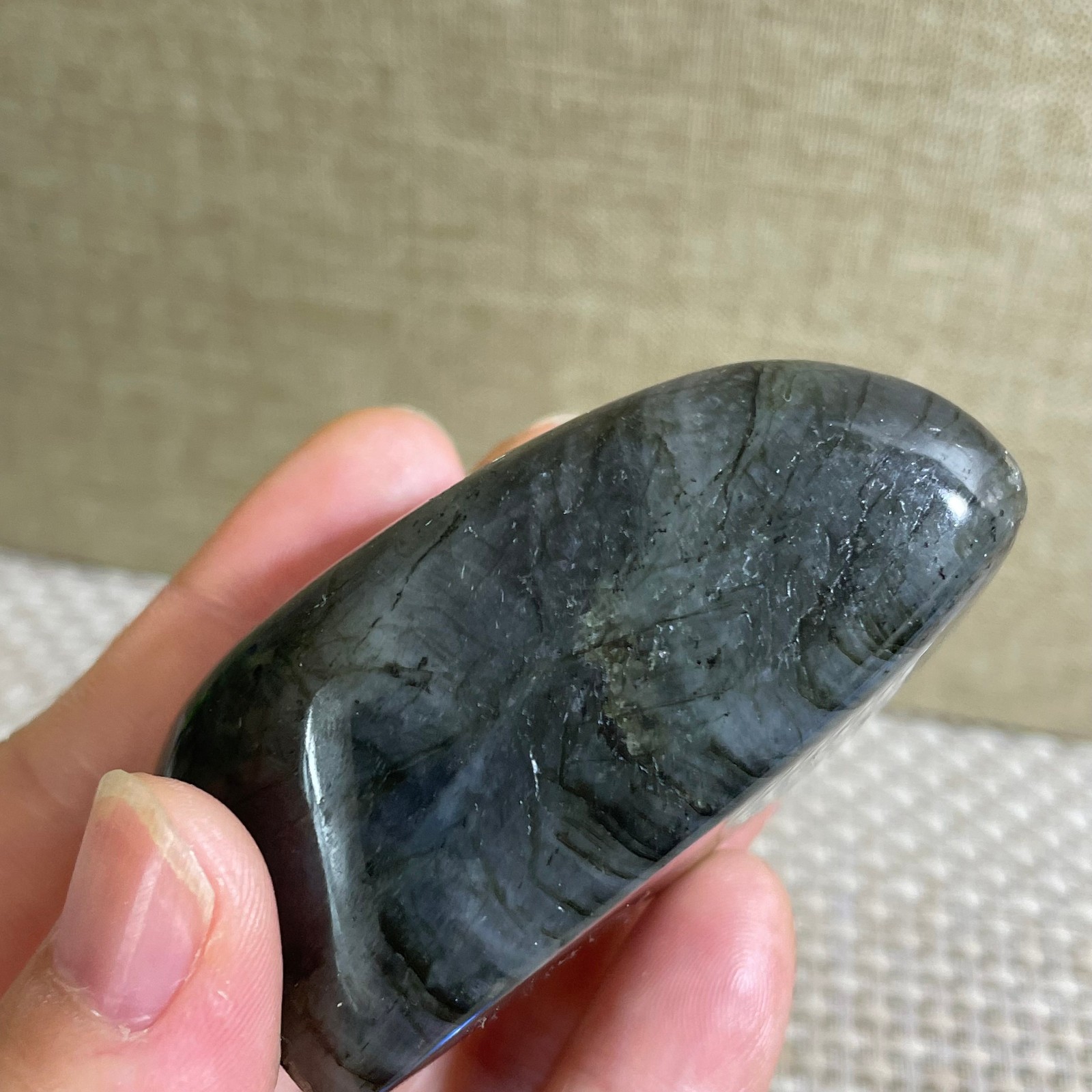 Natural Labradorite Crystal gemstone rough original Specimen 107g