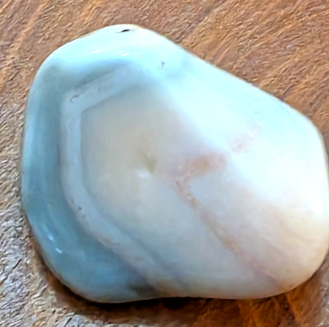 POLISHED BEAUTIFUL BOTSWANA AGATE, NATURAL Grey Pink AGATE banding