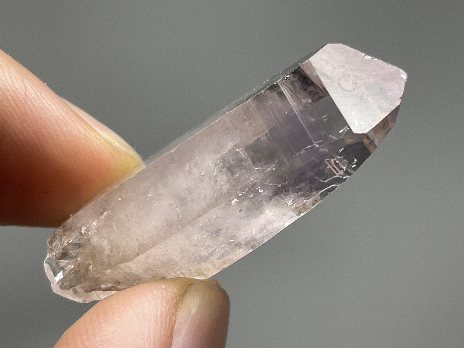 7.0g High Grade Vera Cruz Amethyst Wand Point Mexico L4