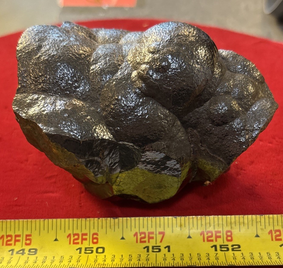 4” BOTRYOIDAL HEMATITE Kidney Ore Cluster – Morocco – 1 Pound 8 Ounces