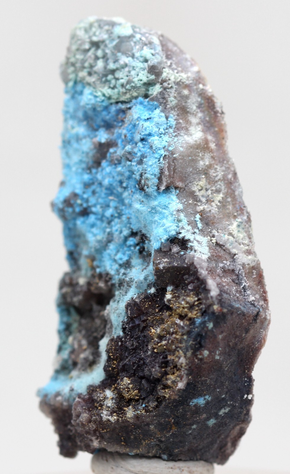 CYANOTRICHITE Crystal Spray Cluster Mineral Specimen GUIZHOU CHINA