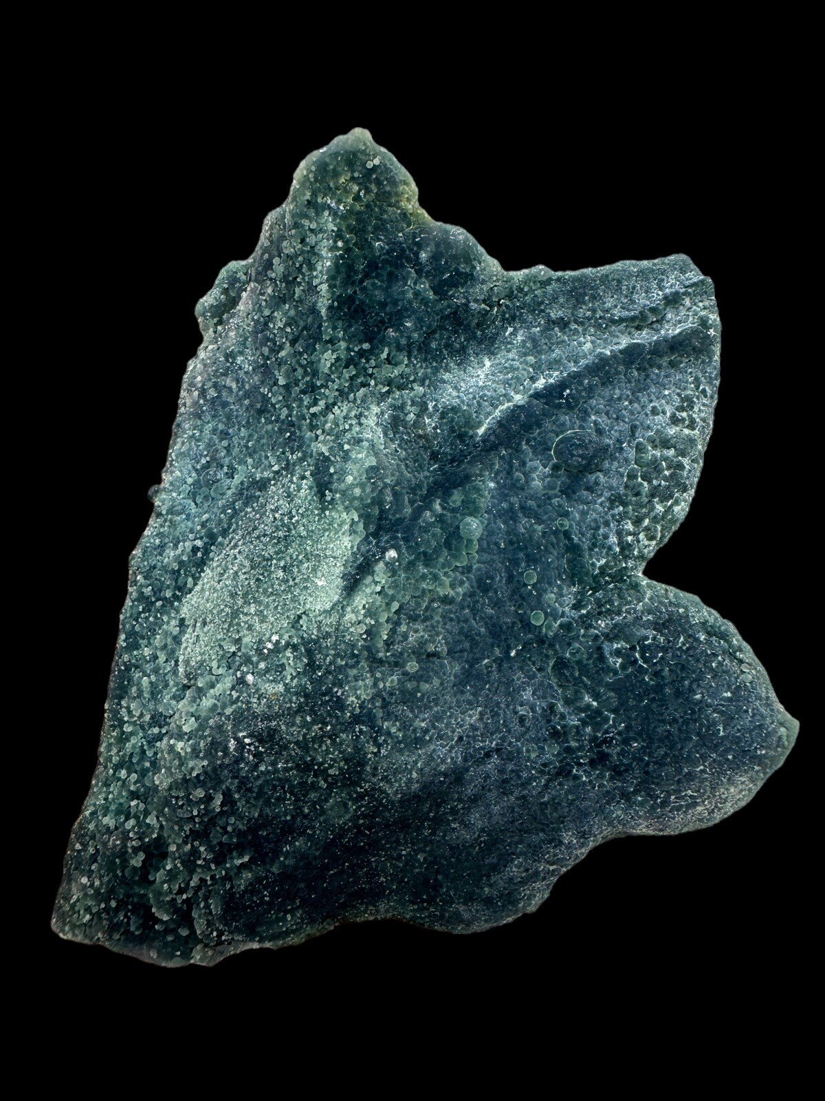 Iridescent Blue Grape Agate Cluster Botryoidal Mineral Specimen Chalcedony