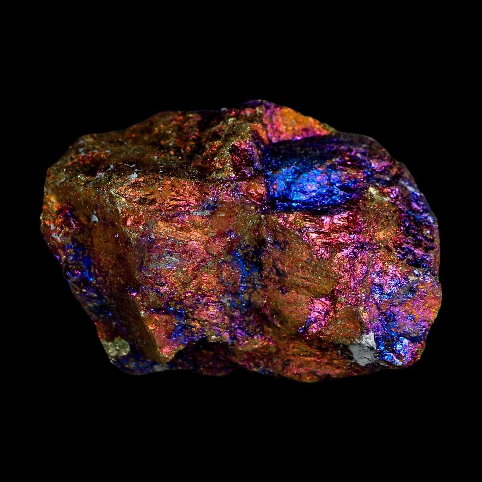 2.4″ Chalcopyrite Bornite Brilliant Multicolored Peacock Ore Chihuahua Mexico