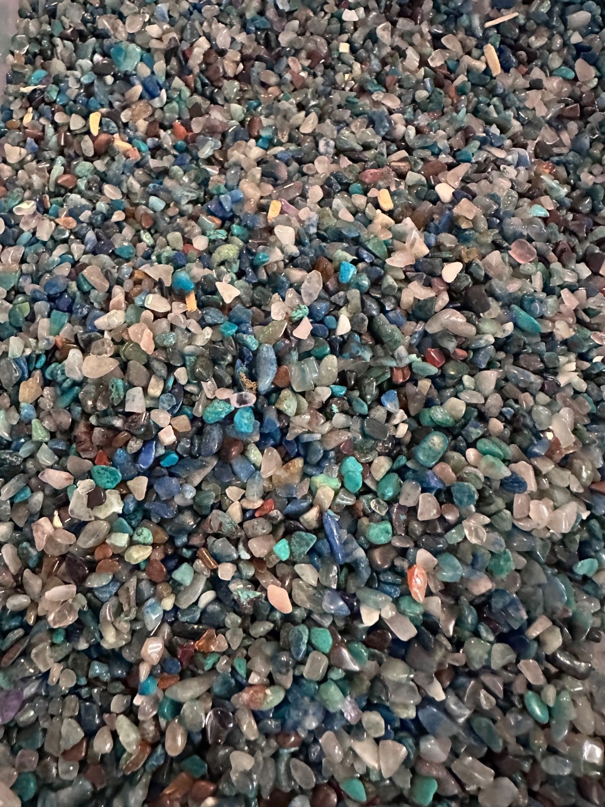 8oz Chrysocolla Chips Bits 3-5mm Tiny Healing Crystals Wisdom Earth Attunement