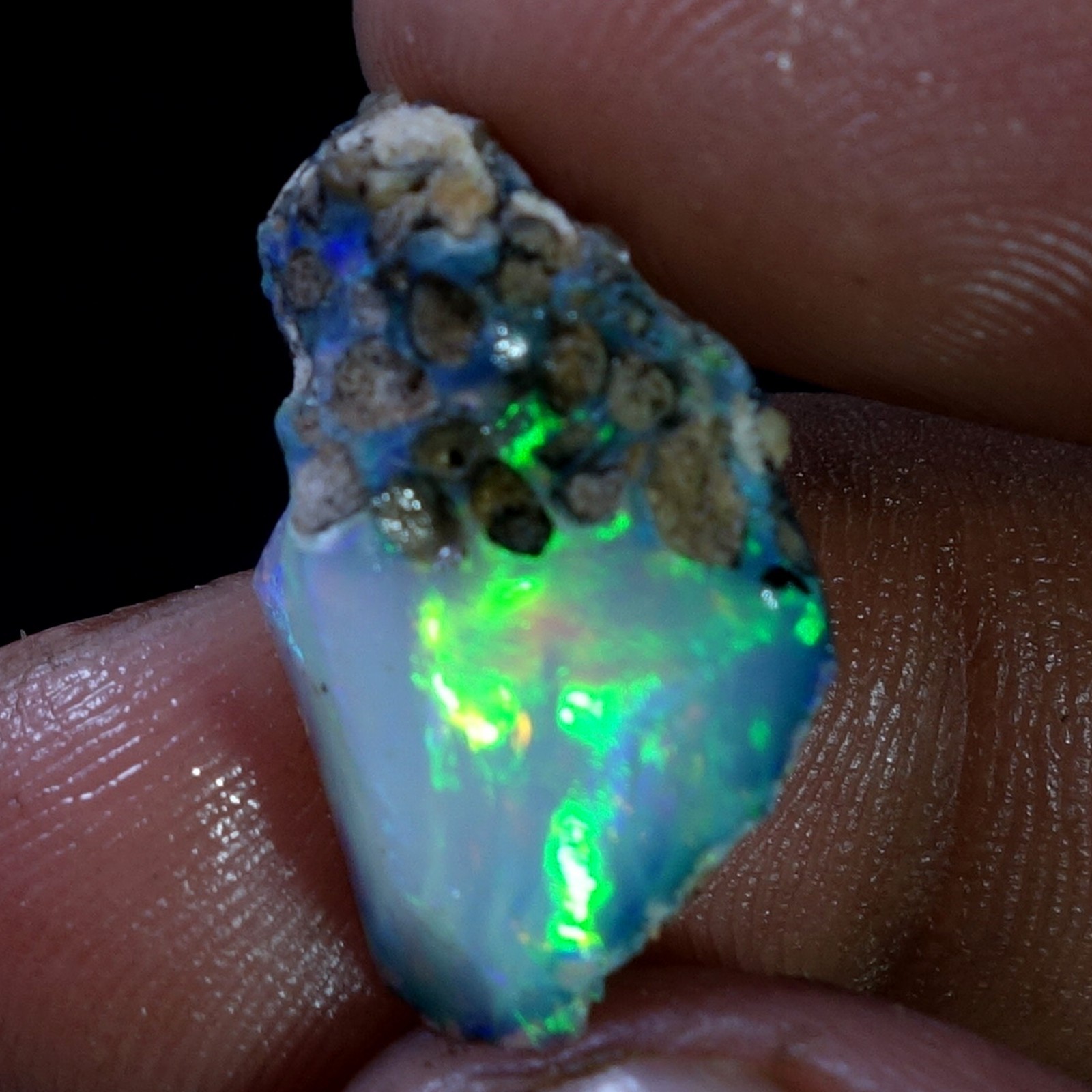 Opal Rough 06.90 Cts Natural Ethiopian Welo Opal Raw Fire Opal Jewelry OR1233