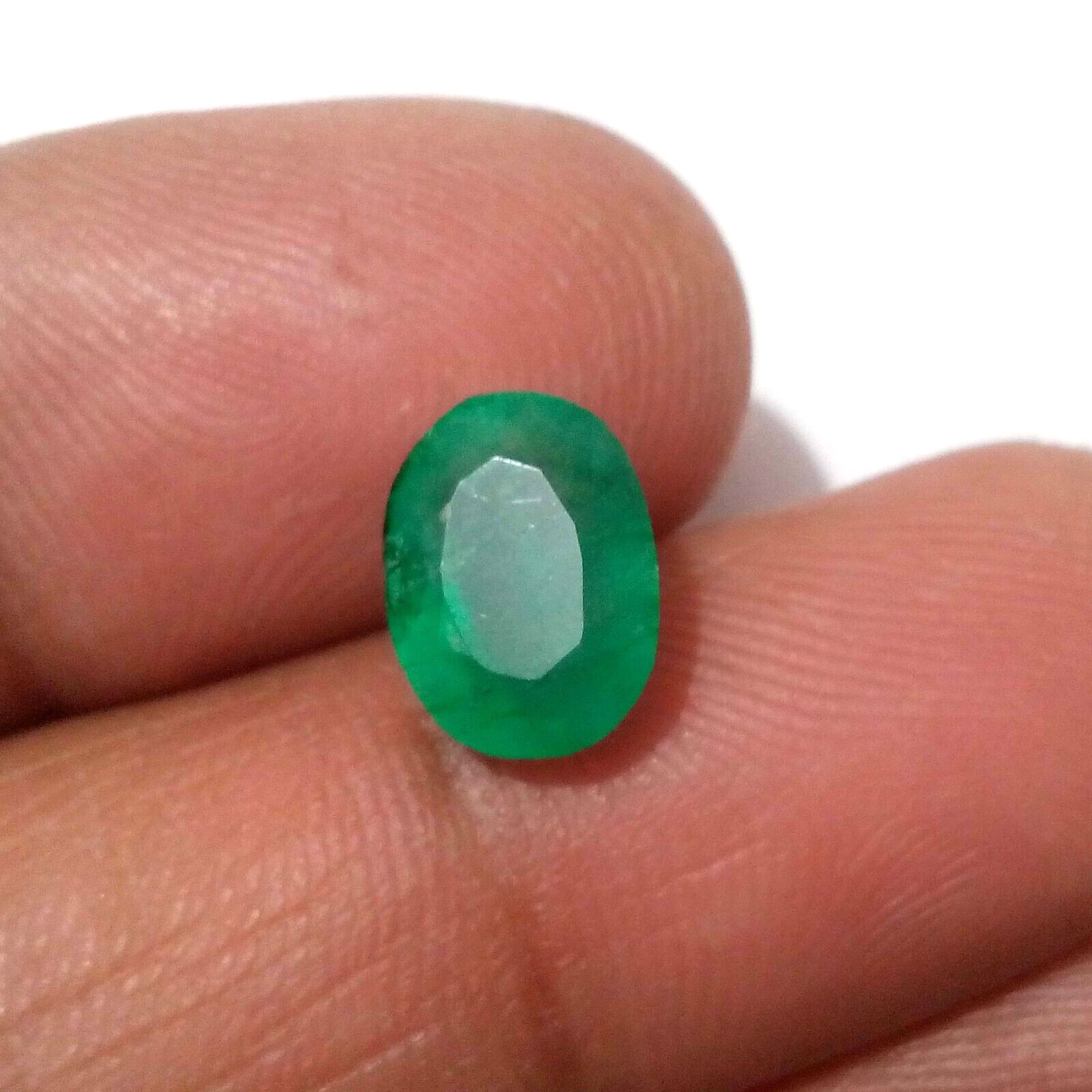 Ultimate Zambian Emerald Oval Shape 3.30 Crt Pretty Green Faceted Loose Gemstone