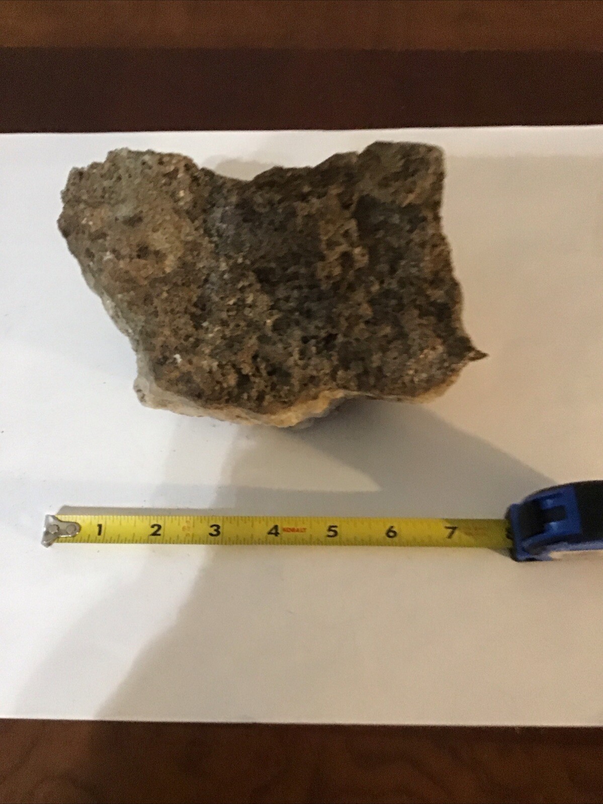 Large Geode Piece, Clear quartz,7x5x4 in, very large crystals