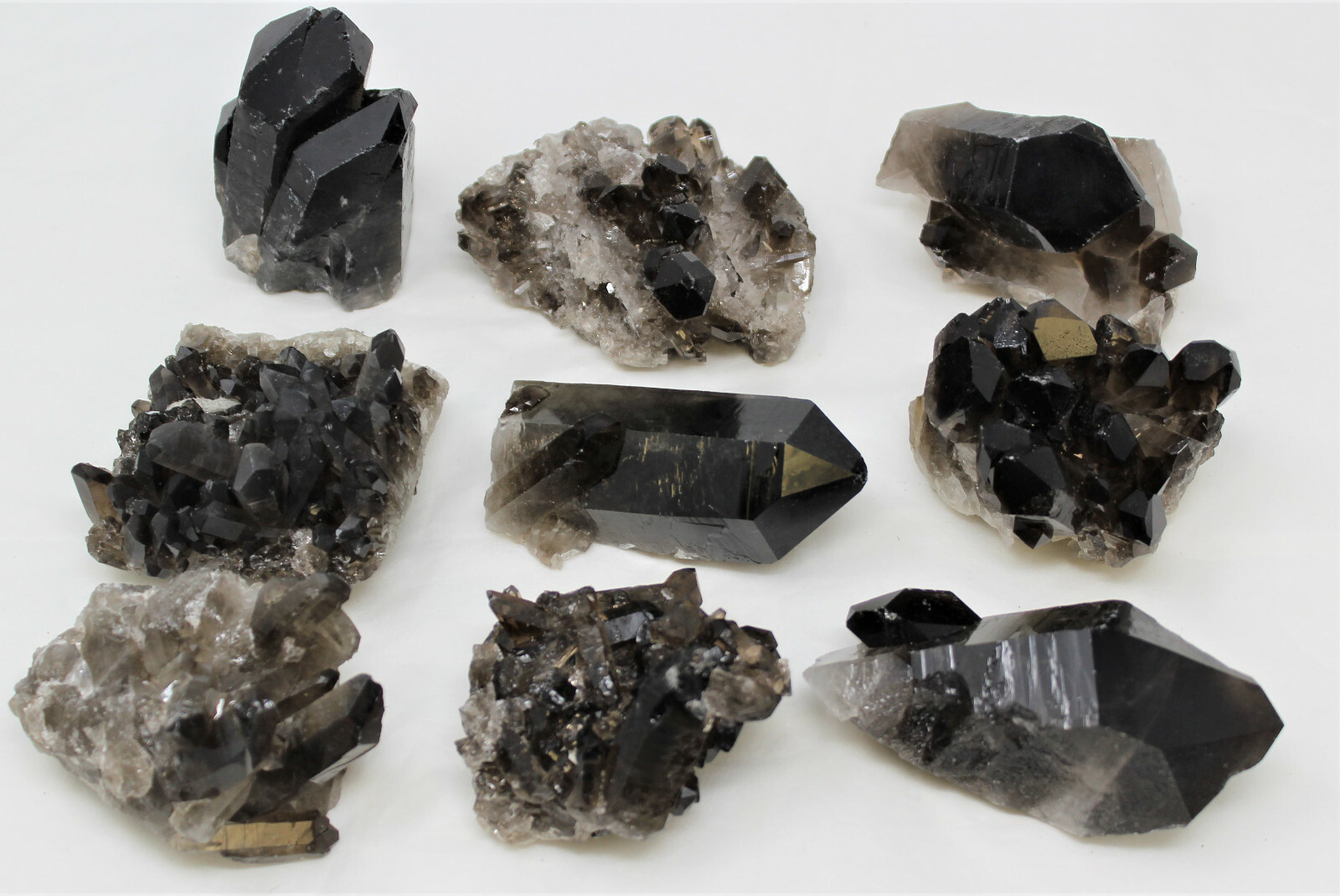 LARGE Smoky Quartz Crystal Clusters – ‘AAA’ Grade High Quality Smokey Quartz