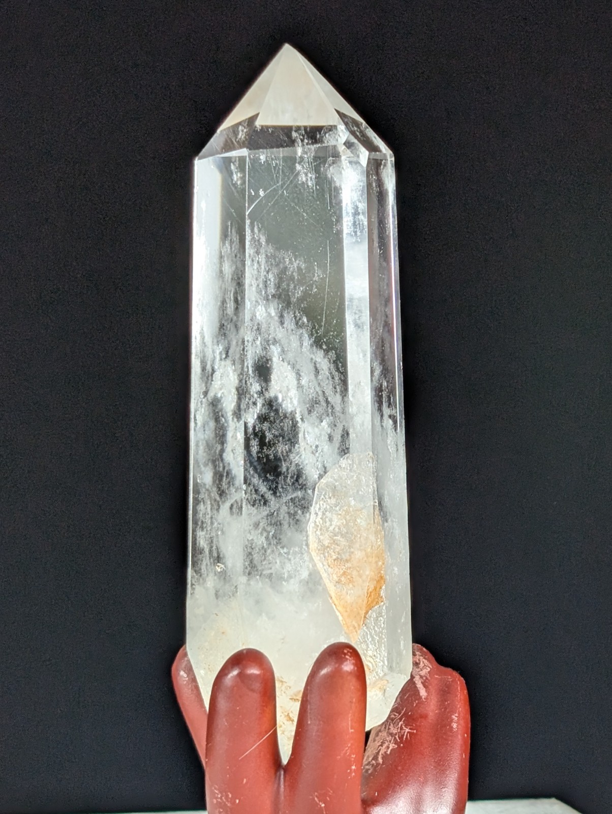 Clear Quartz Tower Raw Polished Point Crystal Gemstone Wand Chakra