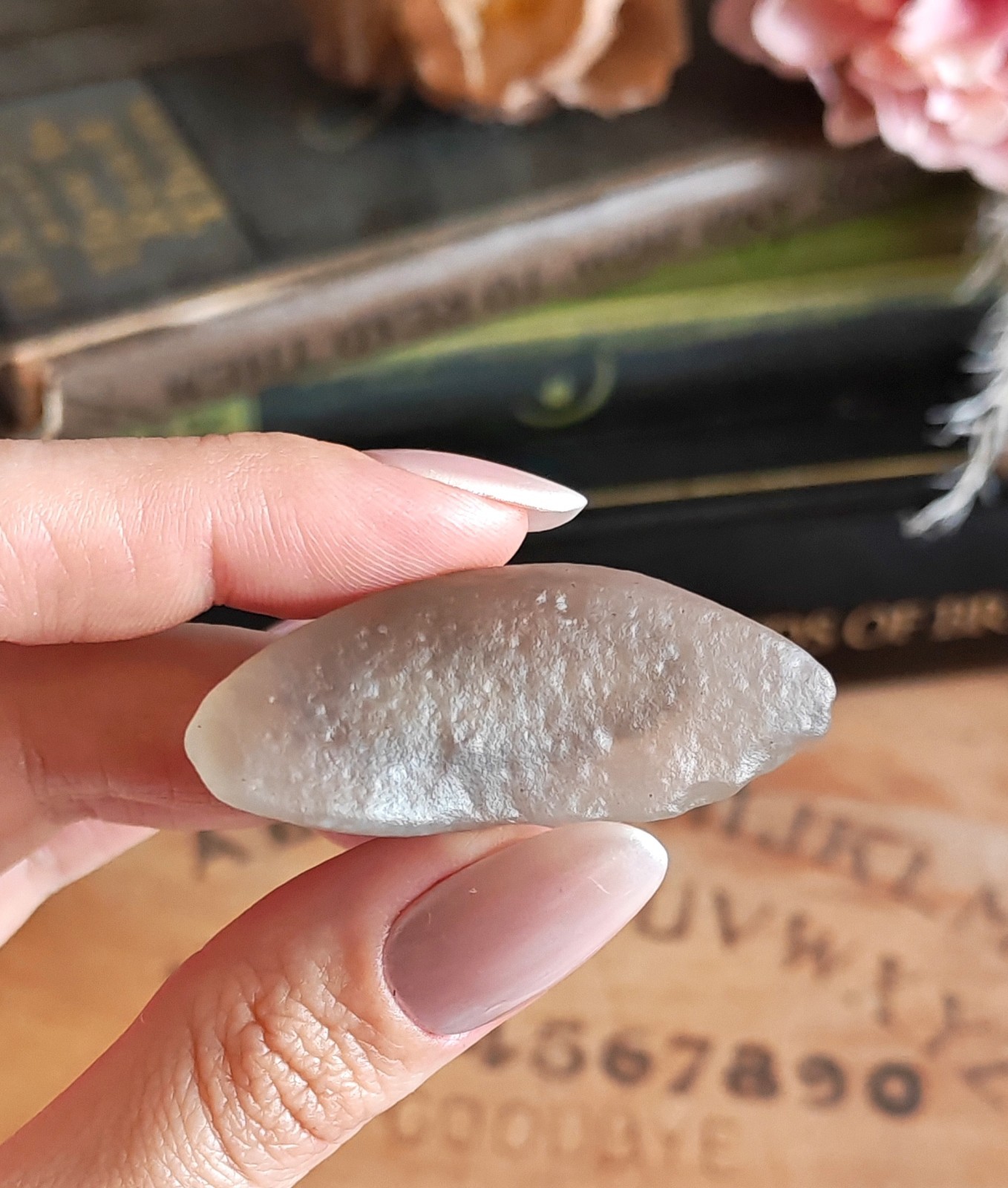 RARE! Gobi Desert Agate With Moving Sand Inclusions Sediment Enhydro Crystal