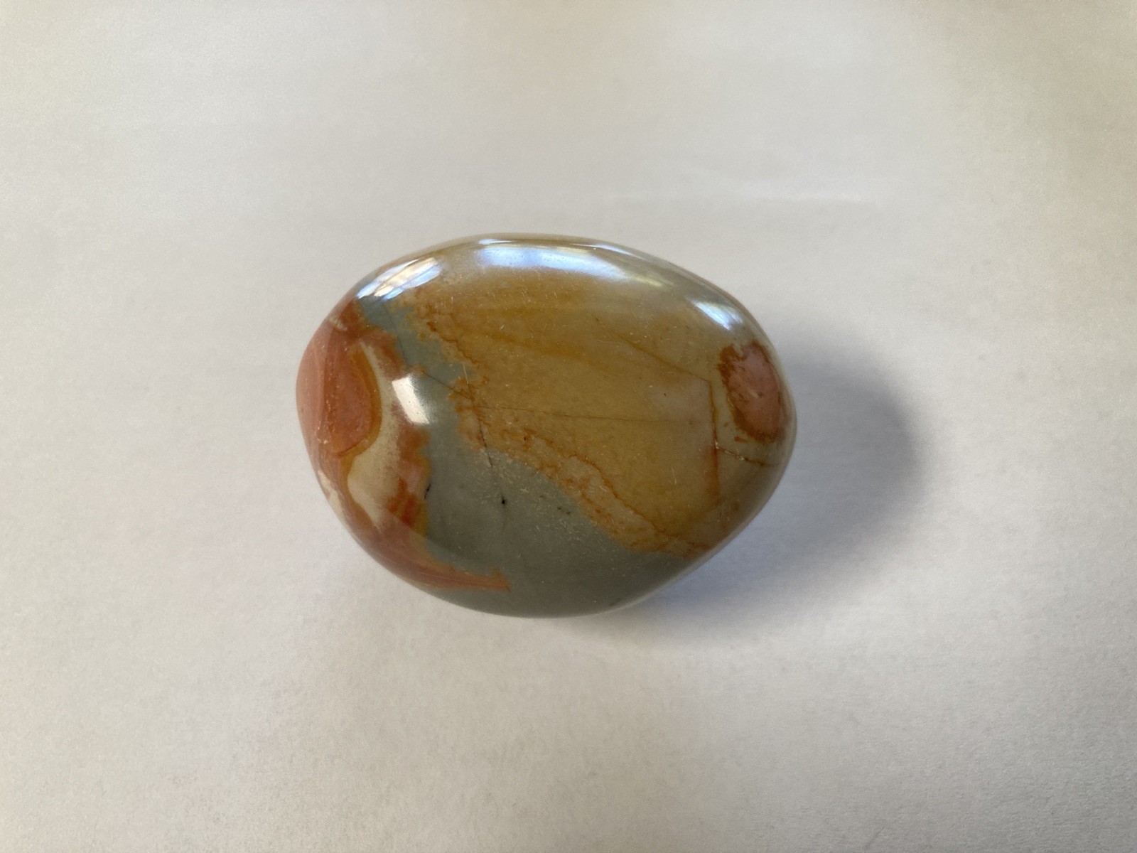 Polychrome Jasper Tumbled Stone Large 122g, Grounding, Creativity, Meditation