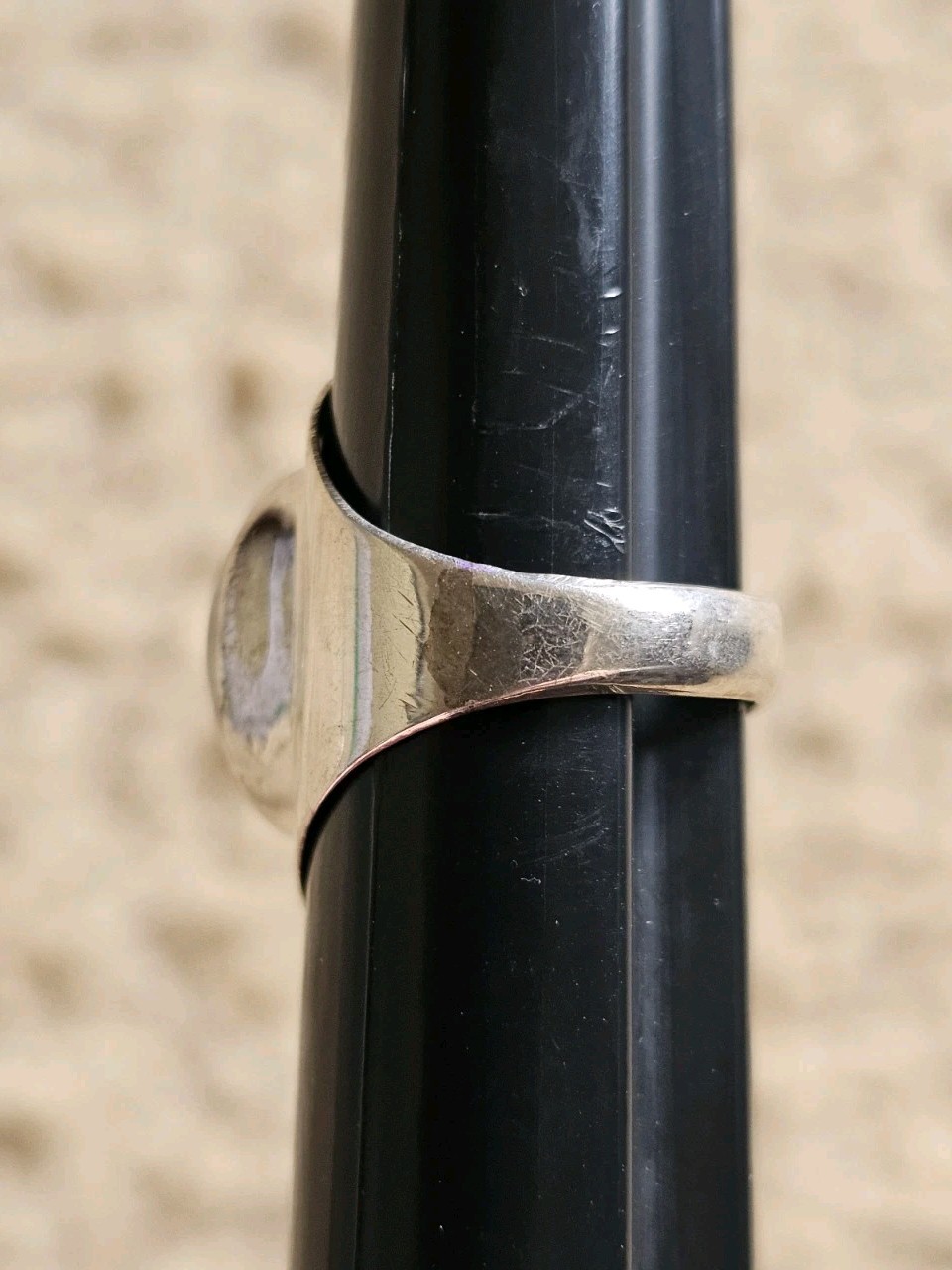 Sterling Silver Moonstone Ring, Size 7, Crystals & Stones, Mineral Specimen