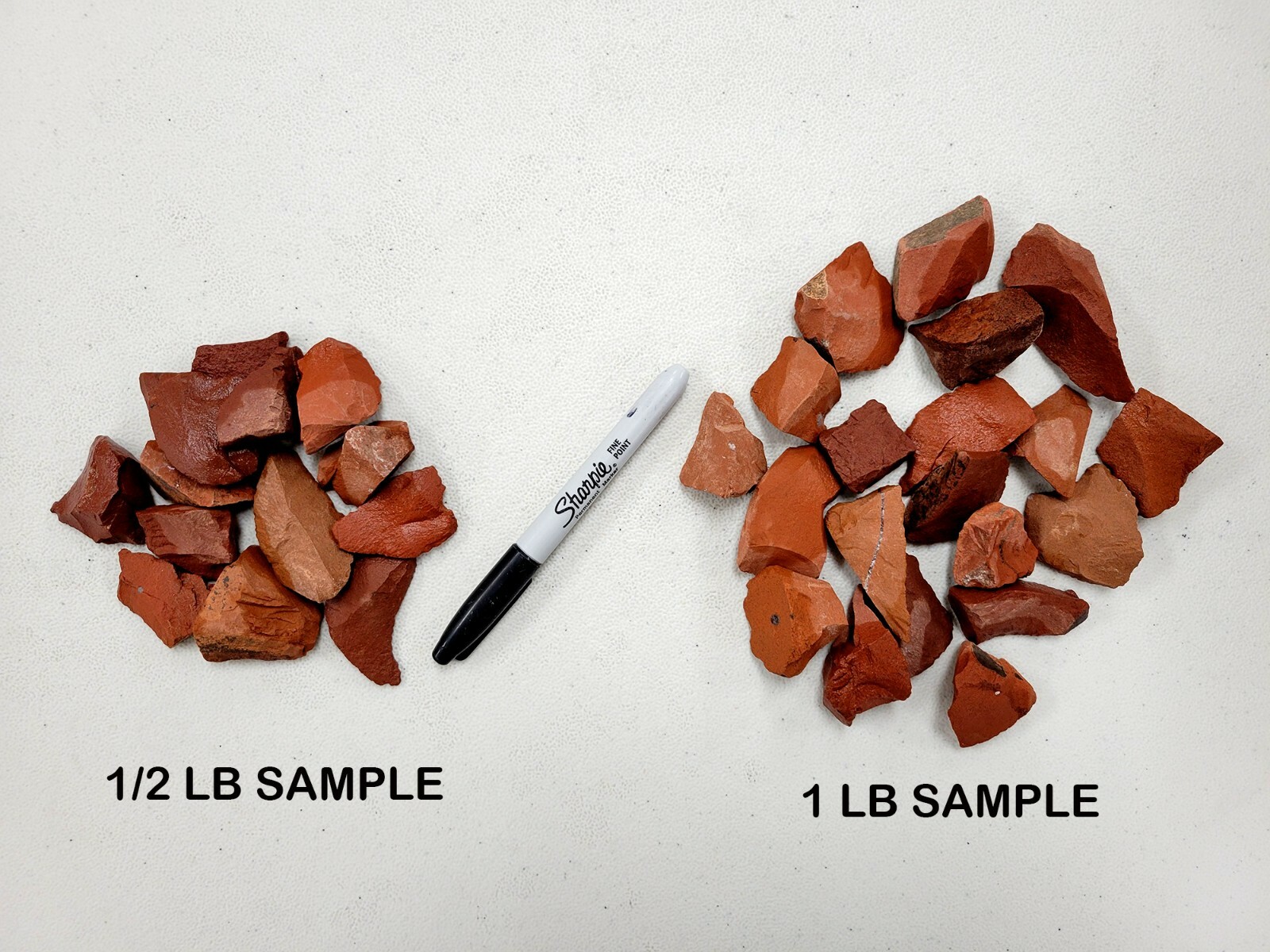 Red Jasper Rough Stones Bulk Natural Crystals Rocks for Tumbling & Healing