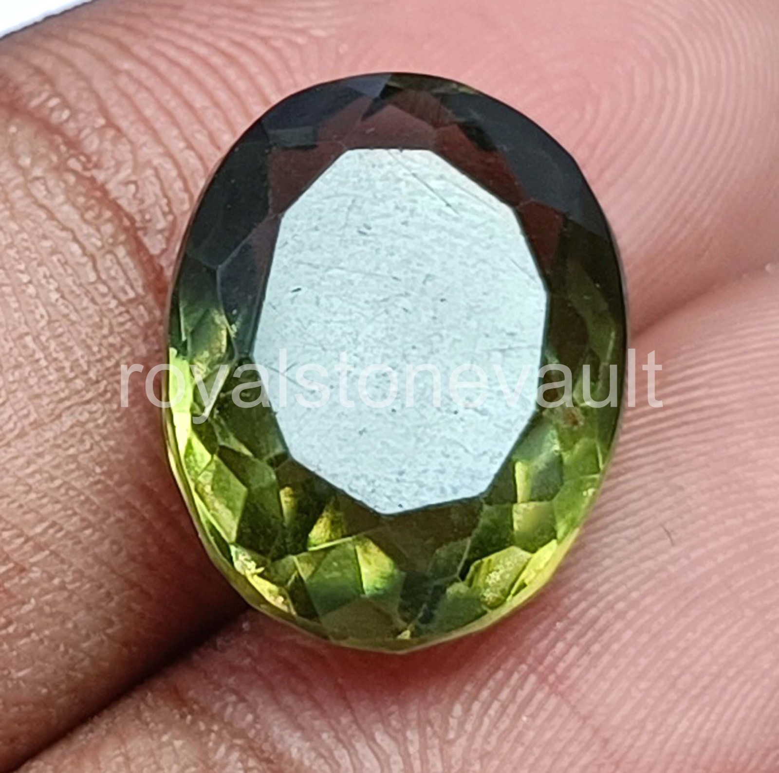 10.00 Ct IGL Certified Genuine Green Amethyst Oval Shape Loose Gemstone 5AOR