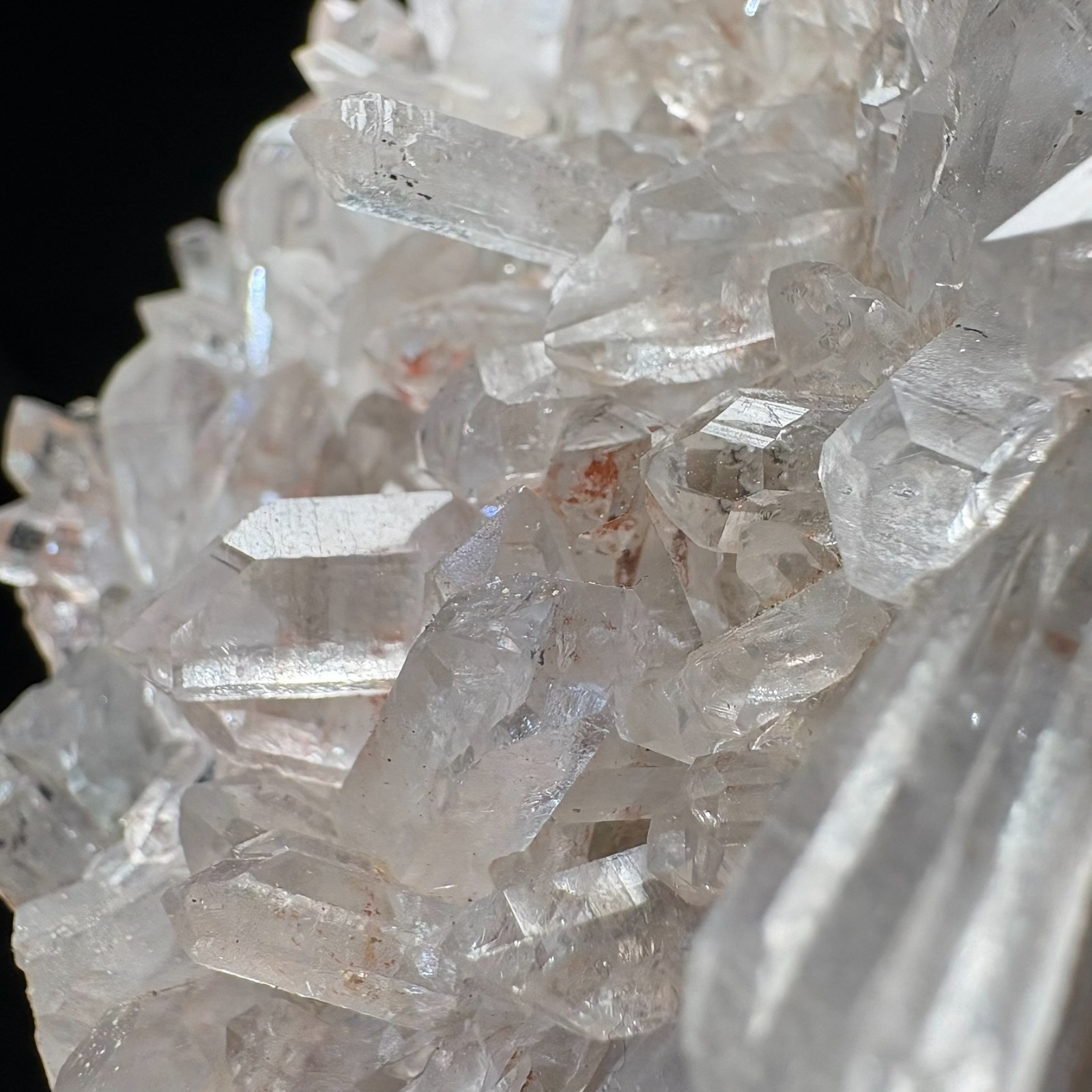 Natural Clear Quartz Cluster Specimen Raw Mineral Crystal Healing Energy Clarity
