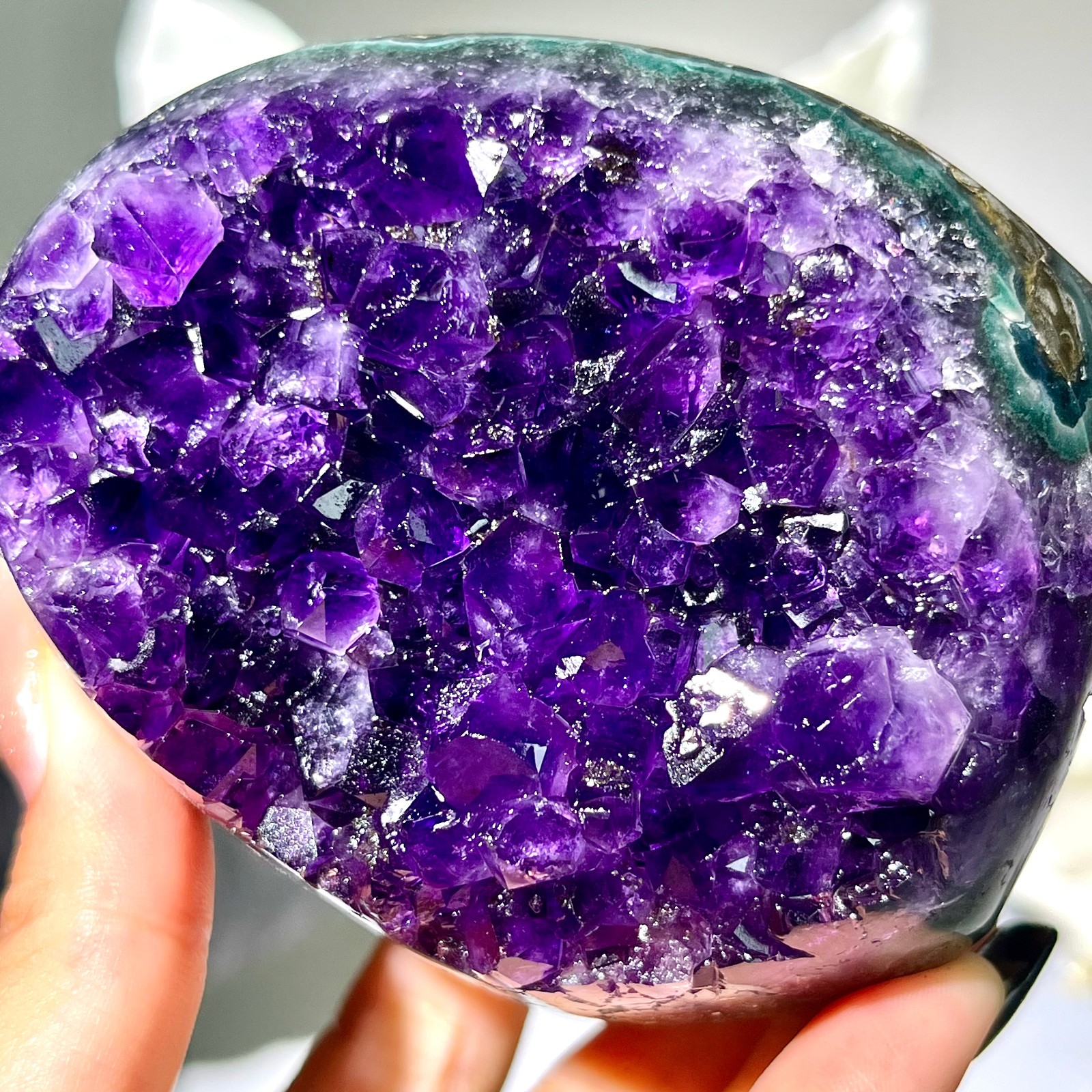 1.12LB Uruguay’s top tier amethyst natural amethyst block spiritual therapy
