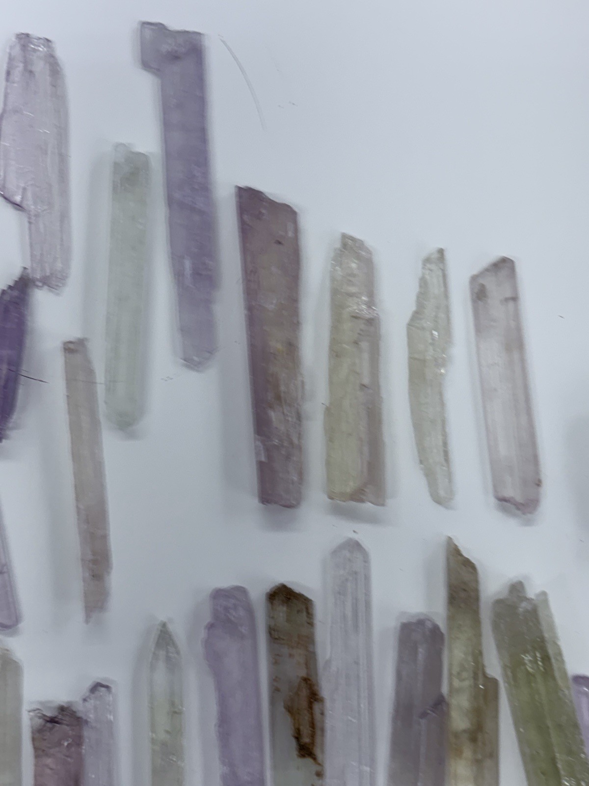 Exceptional Lot of Kunzite From Pakistan – includes bicolor and tricolor 4lb 6oz