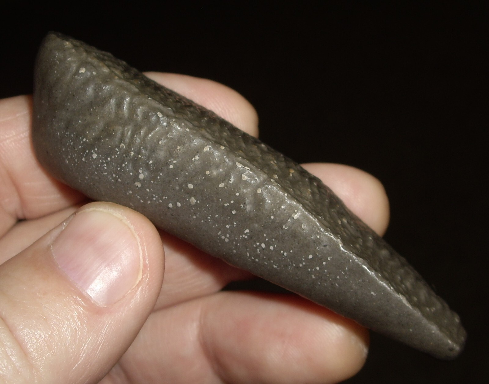 Awesome Wind Carved Wrinkle Stone from Gobi Desert 62g