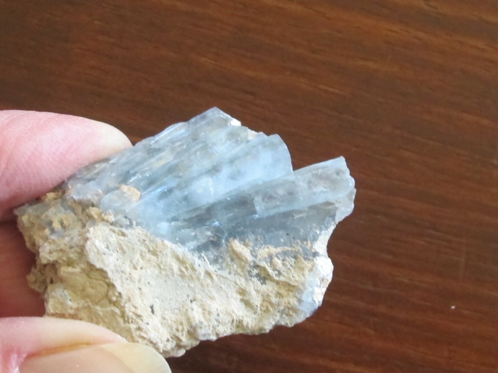 Exceptional Blue Barite – Video * 35 grams * Lovely dark Blue * Stoneham