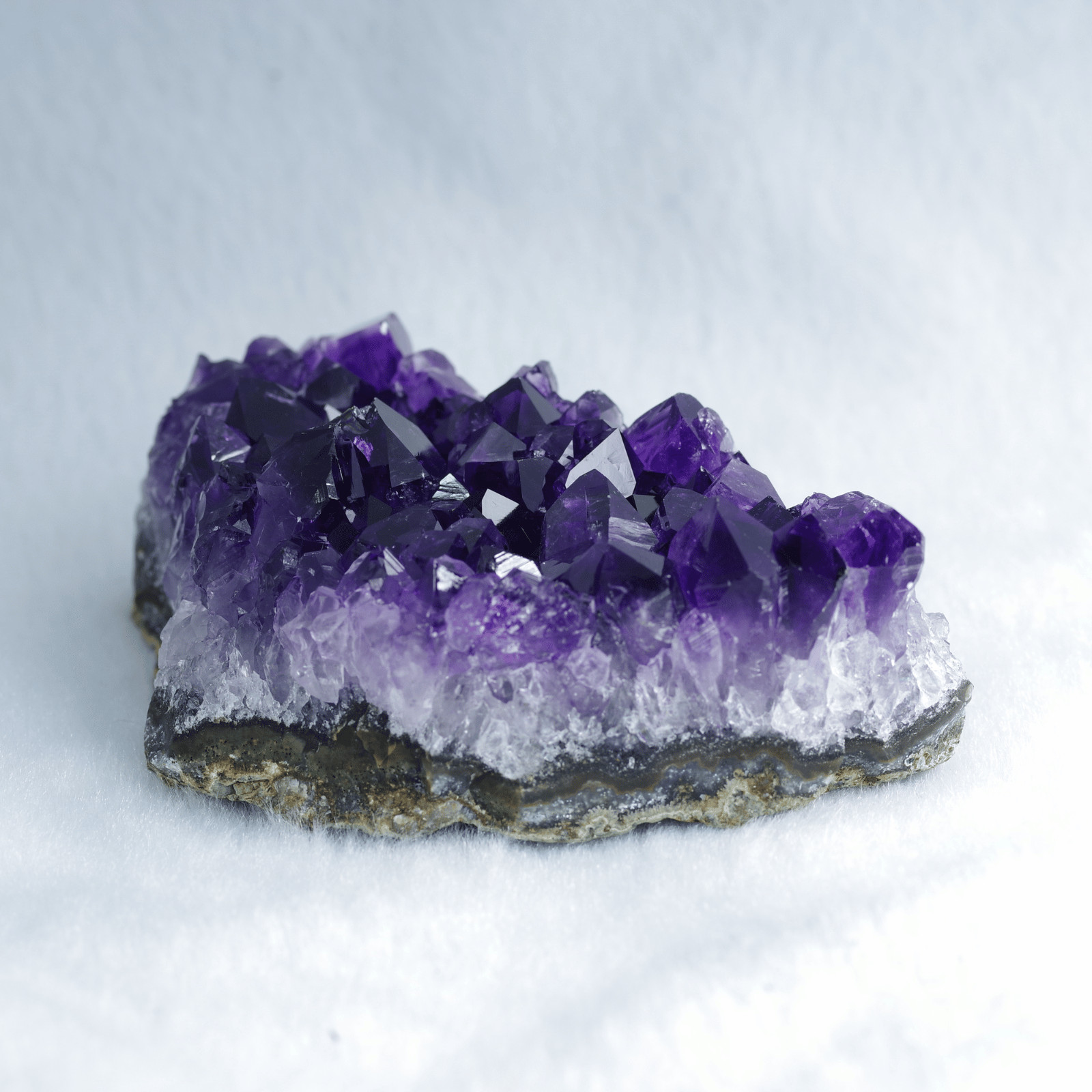 Natural Amethyst Geode Cluster Raw Quartz Crystal Healing Stone Specimen Home
