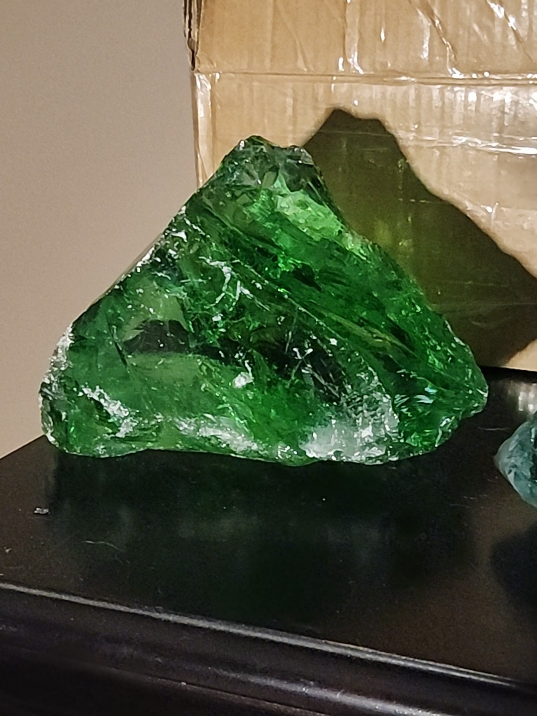 5kg+ (A097) Big size super Aqua Blue rough!! Of Andara Crystal Monatomic.
