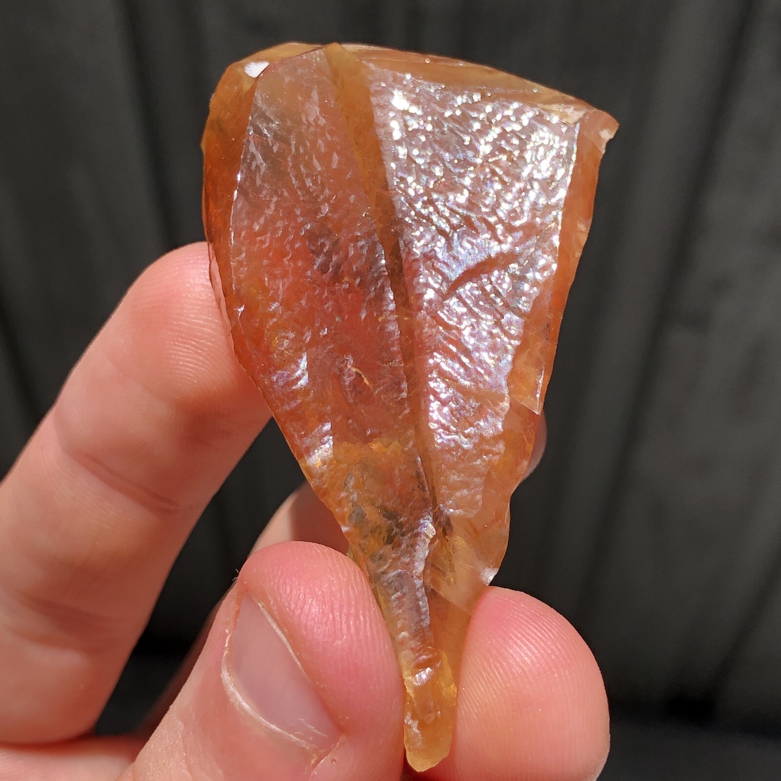 6.8cm Golden Calcite Crystal from Rancho de Ballestero, Baja California, Mexico