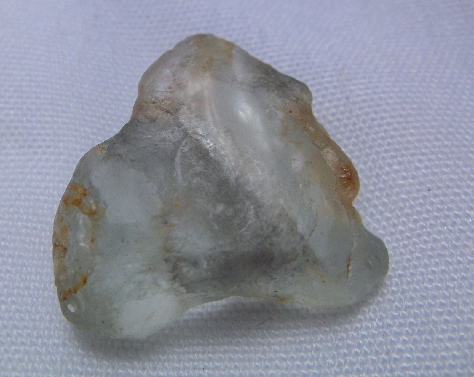 Topaz Non Enhanced Aqua Color Crystal Clear Quality  7.5 Grams 37.7 Carats