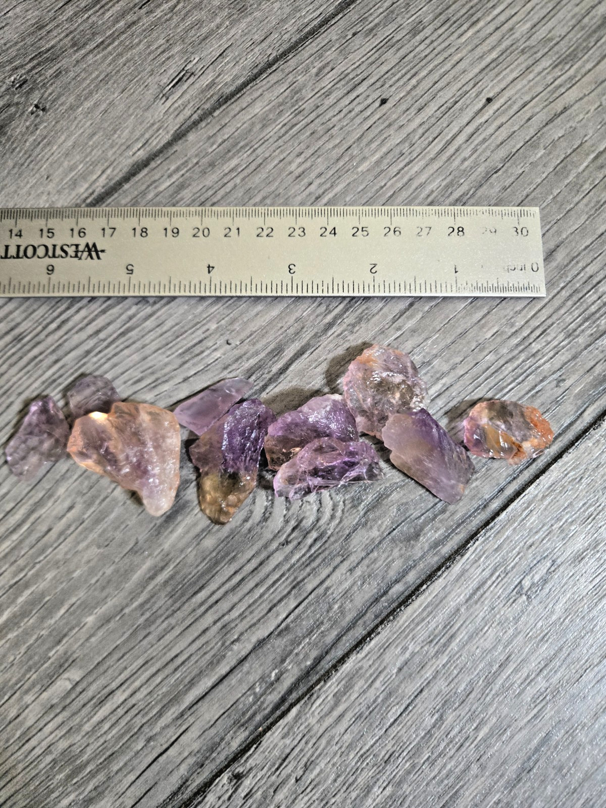 RAW BOLIVIAN AMETRINE 2 oz Lot – Clean Natural Rough