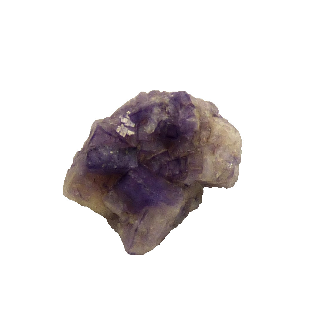 Blue John Fluorite Crystal Specimen Derbyshire UK 5g 17mm Unpolished