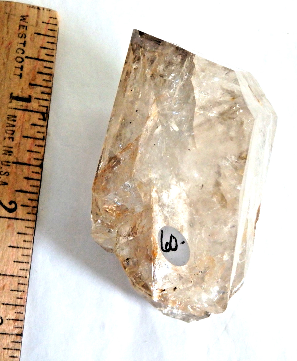 Beautiful Large Herkimer Diamond Quartz 126.2 grams Sparkles OLD STOCK