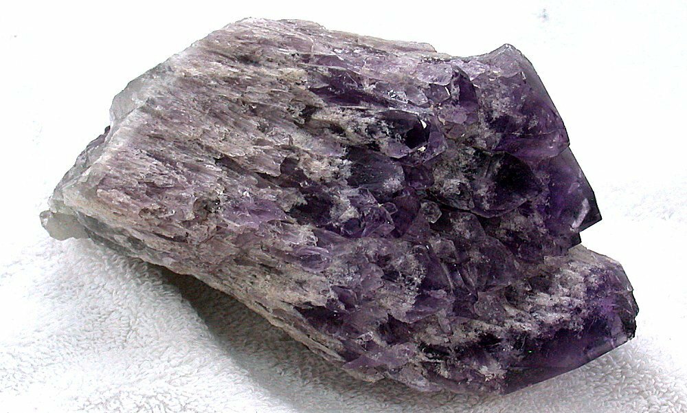6 Inch 2 Pound 10.4 Ounce Brazilian Amethyst Skeletal Quartz Crystal Cluster