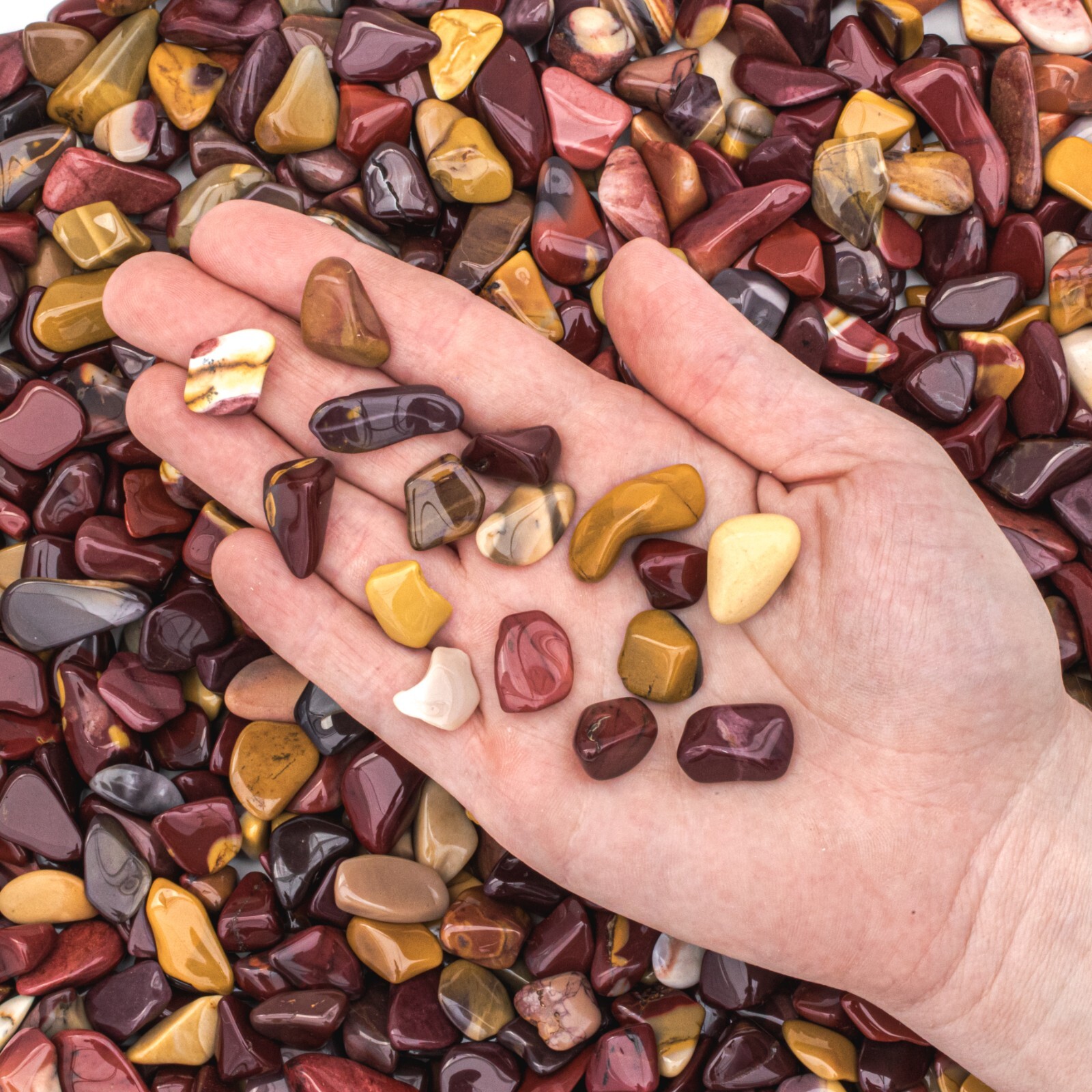 Tumbled Mookaite Jasper Gemstone Crystal Bulk Gems Wholesale Metaphysical Store