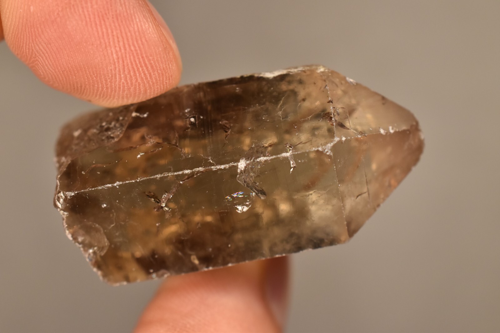 *SMOKEY QUARTZ* Crystal 4.8cm 37.7g Natural Smoky Healing Crystal, Endurance
