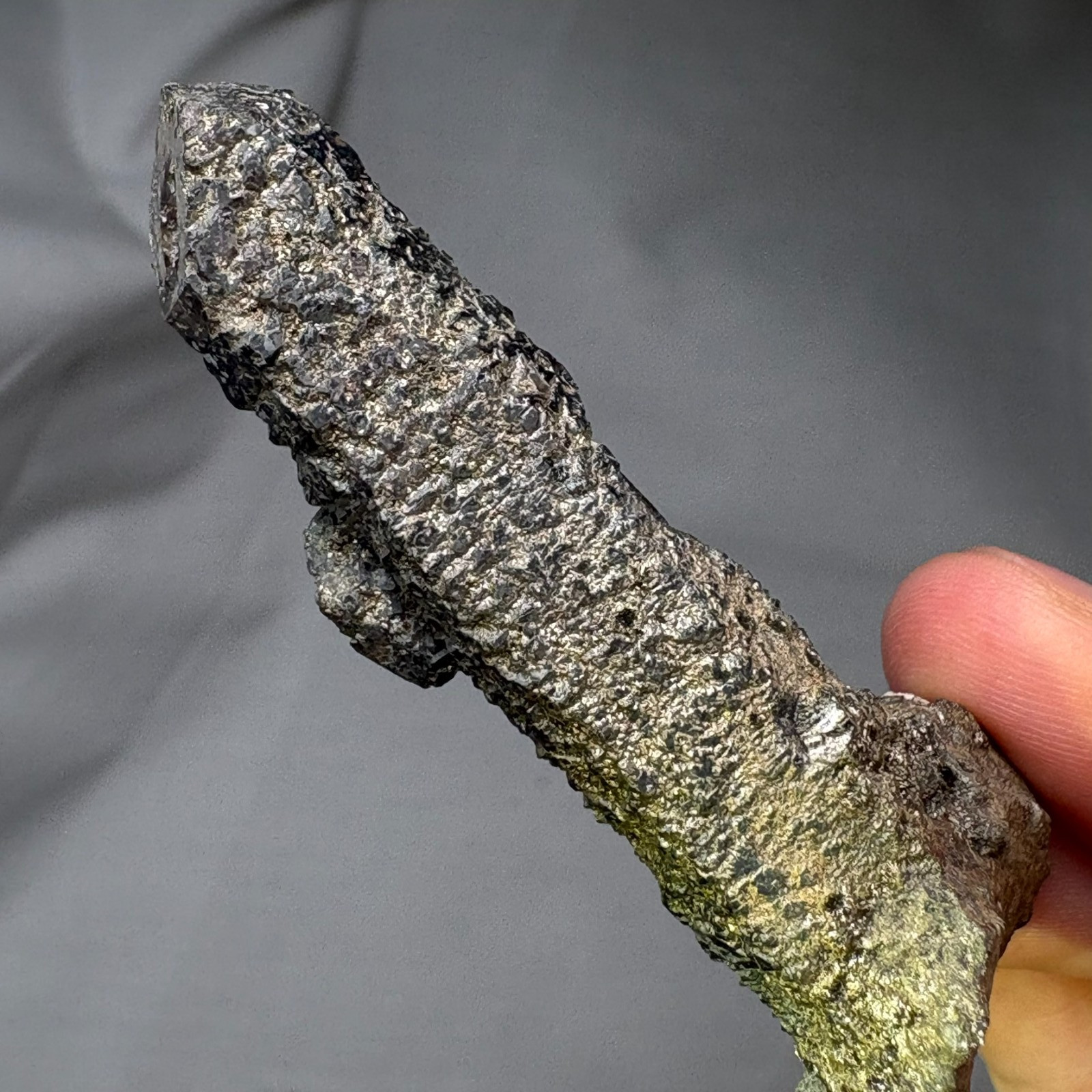 Natural Etched Flashy Point Rare Specimen Raw Mineral Healing with Acrylic Stand