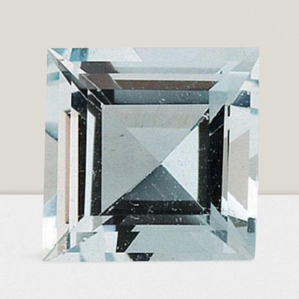 Aquamarine Square Cut Gemstone 2.1 Cts – 8 mm AAA+ Loose Gem