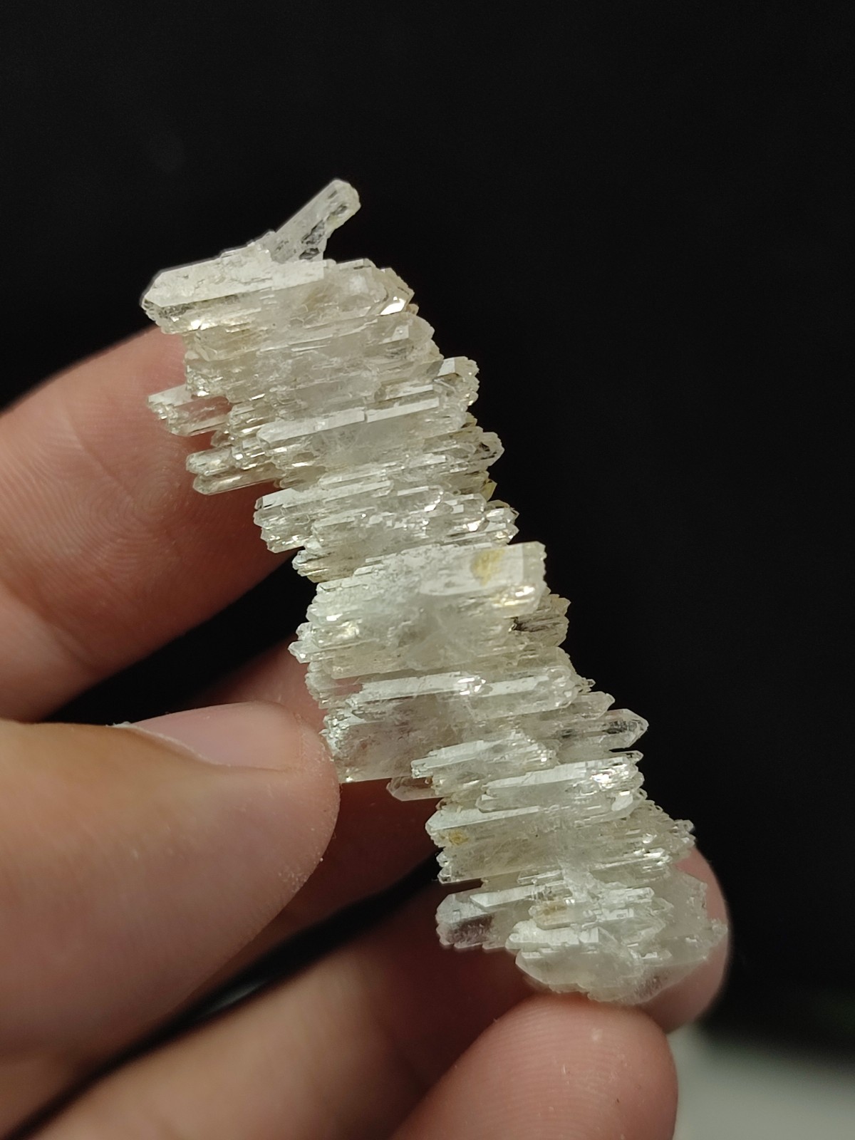Faden Quartz Crystal With Good Luster & Nice Growth-Pak.