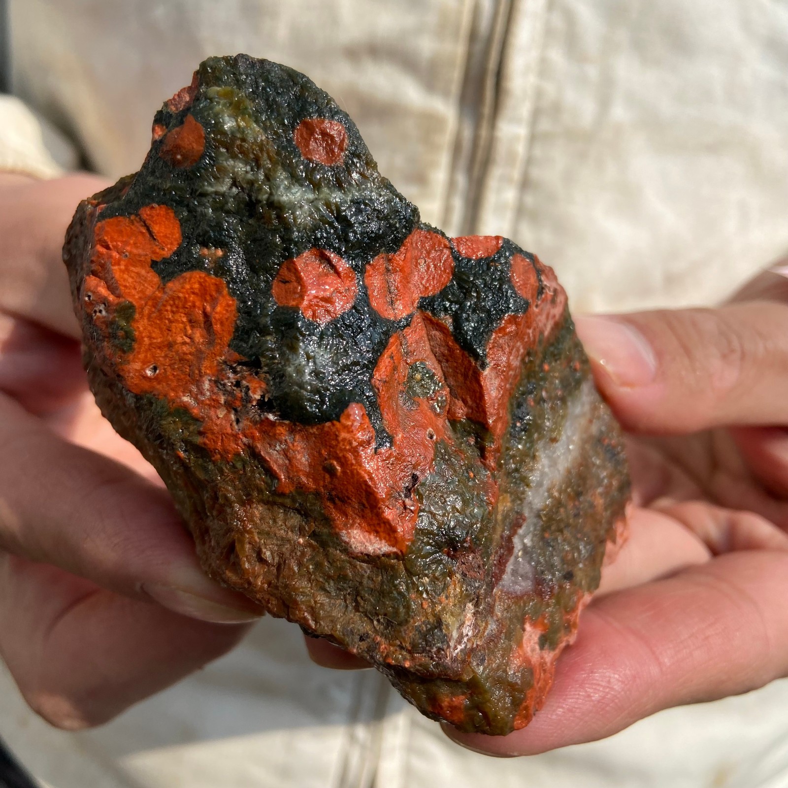 0.5lb Natural colourful ocean jasper raw stone crystal rough mineral specimen