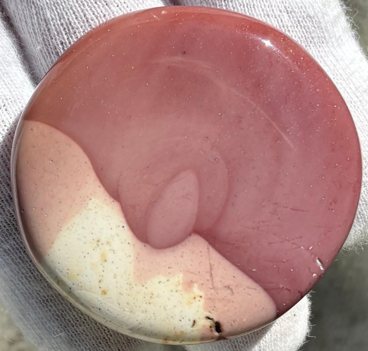 USA SALE 181g LOT MOOKAITE PALMSTONES PALM STONES PALM STONE THICK POCKET STYLE