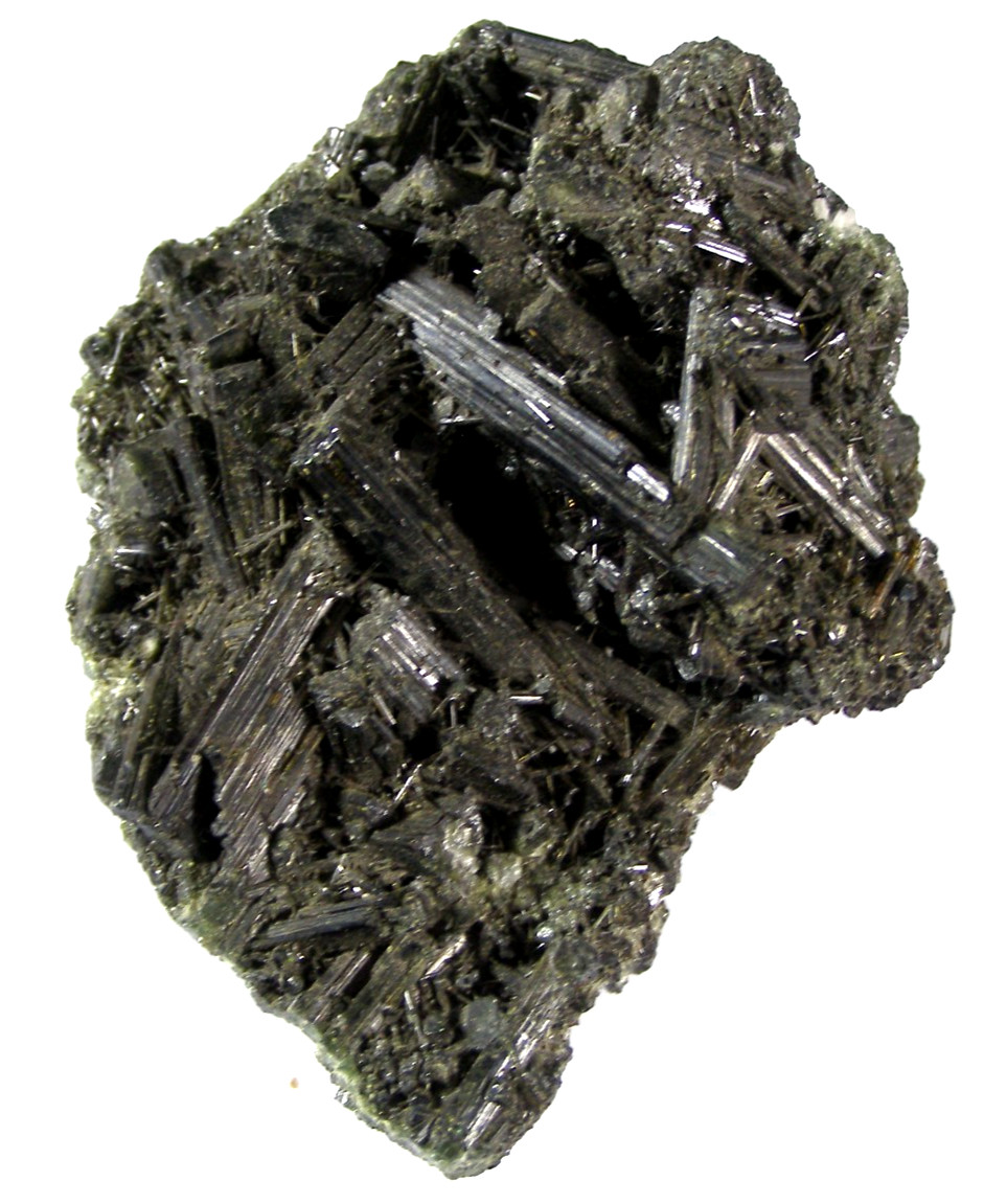 Large Natural Epidote Cluster 9 x 7 x 4.5 cms 234 grams
