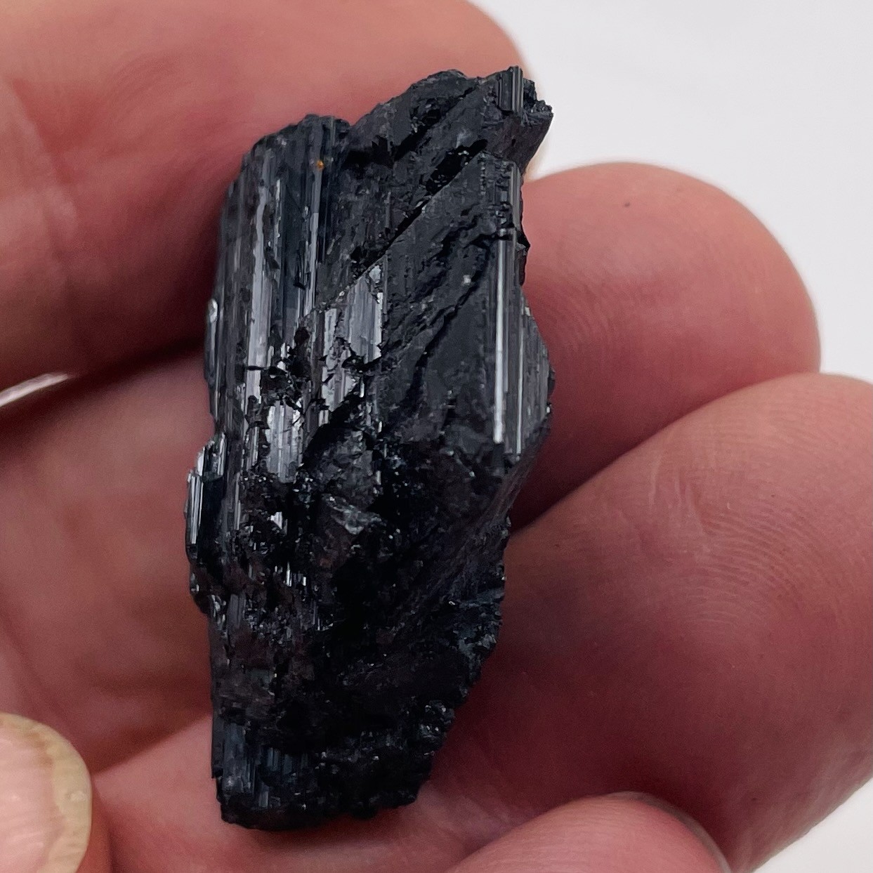 Black Tourmaline 16g Natural Specimen| 30x27x13mm | Black | 1 Display Specimen |