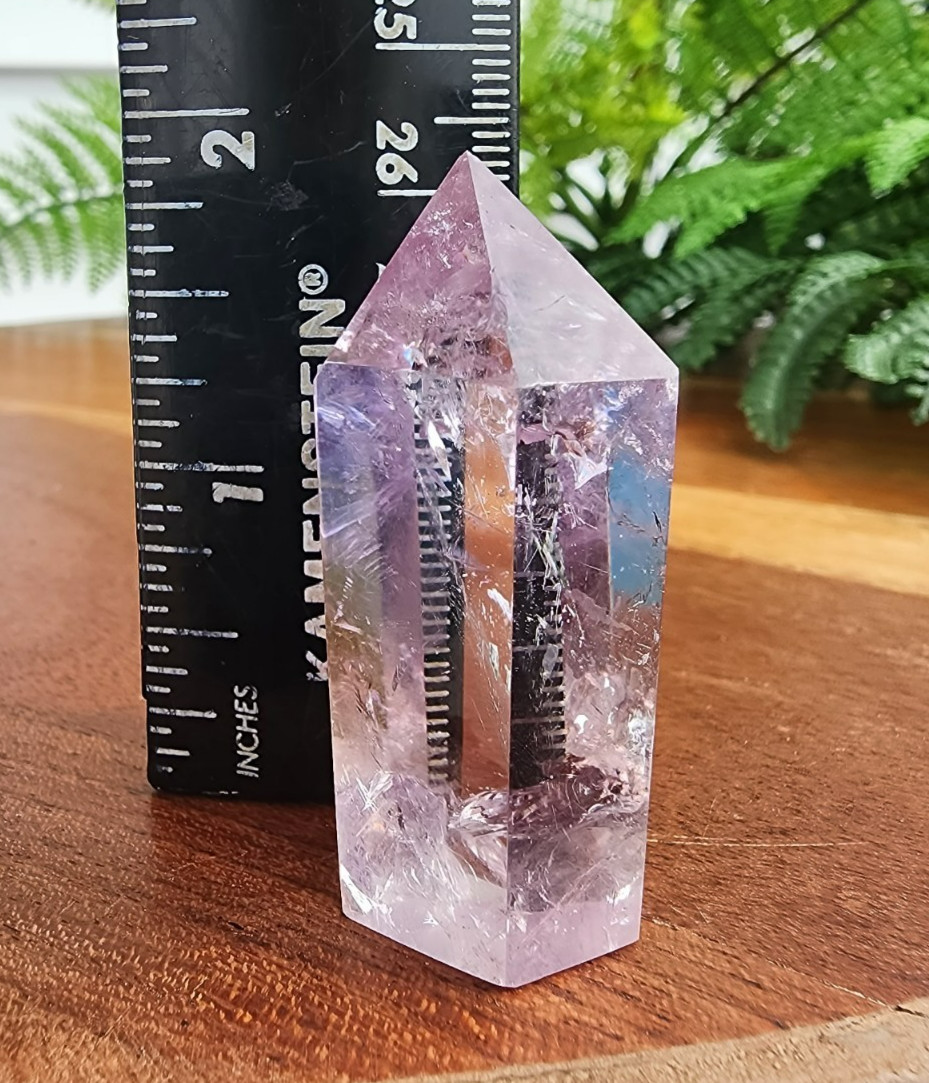 30 grams Amethyst Tower Reiki Healing Point 1-7/8″ Tall