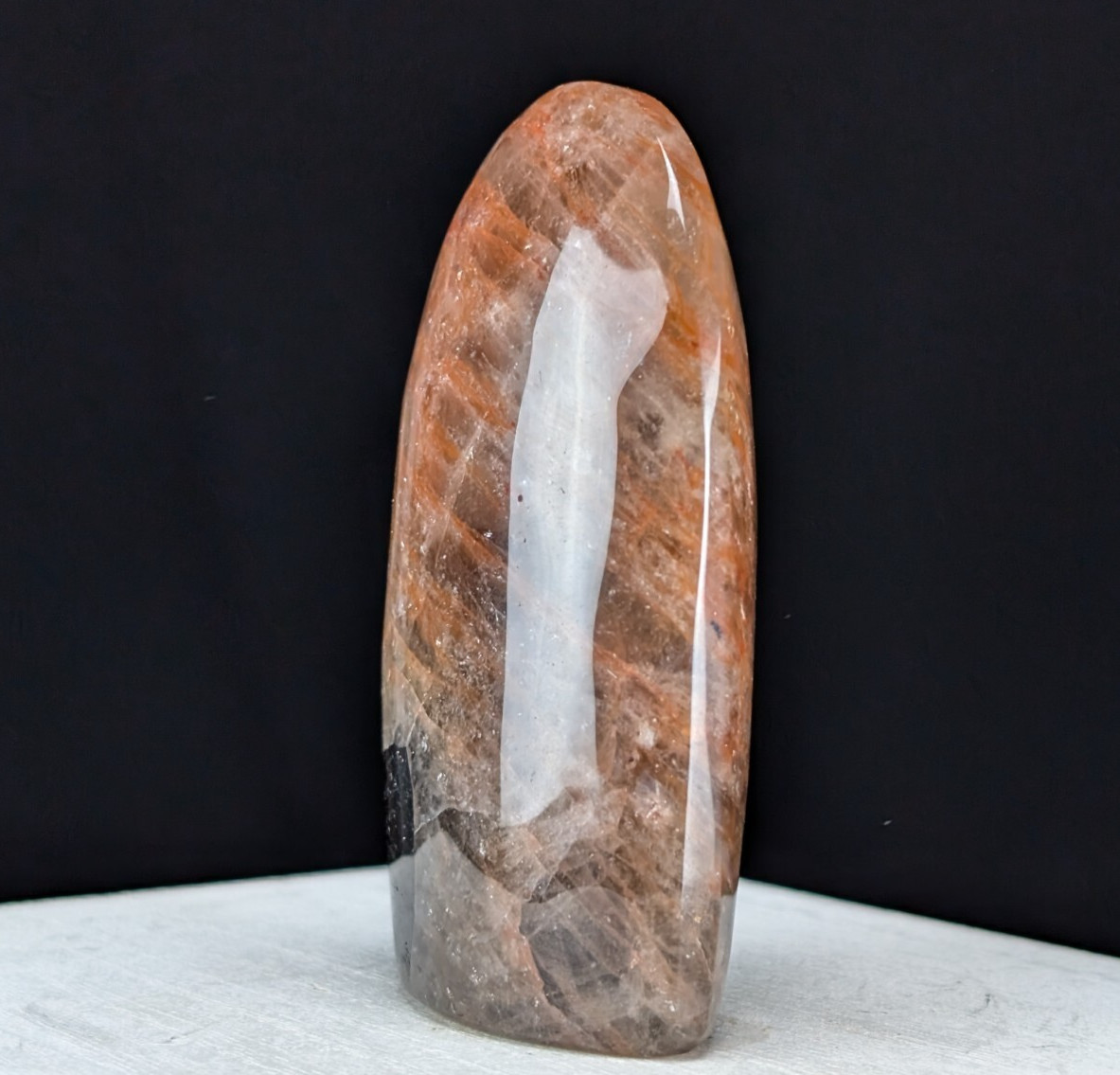 Red Fire Quartz Freeform Ornament Crystal Chakra Gemstone Free Form