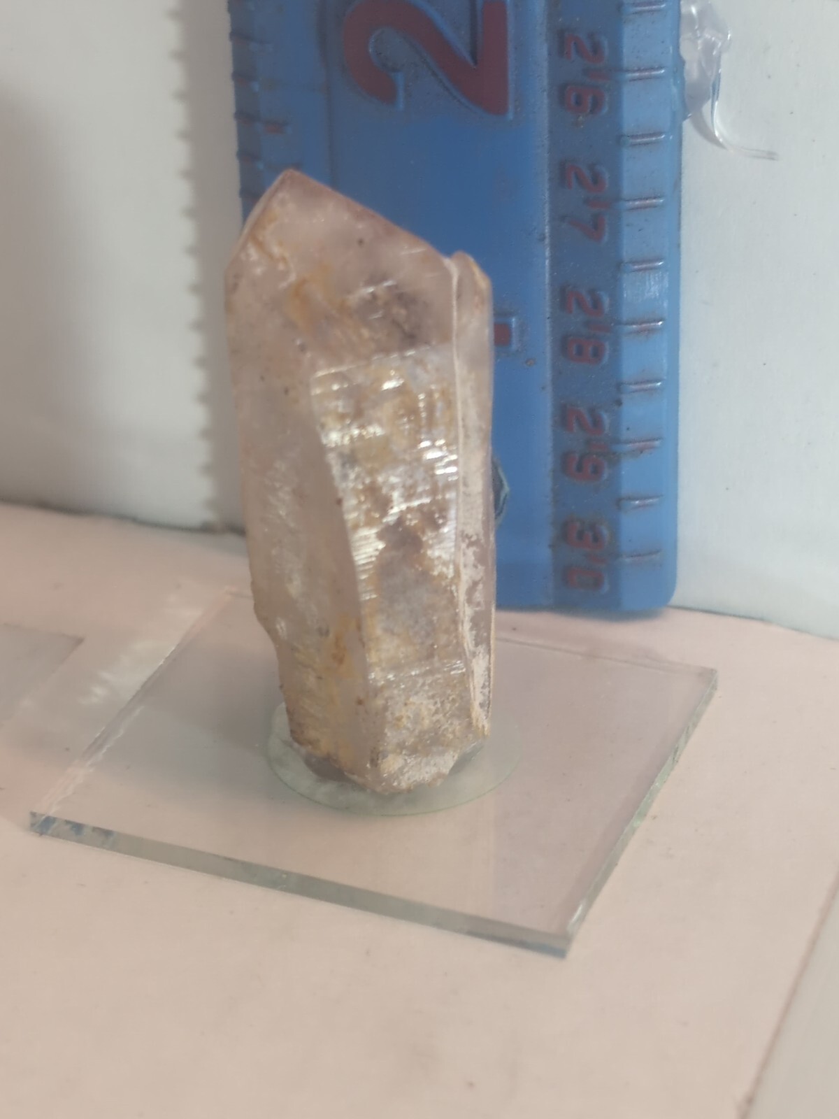 Rose Quartz Point Hand Dug Colorado United States Crystals Specimen Science